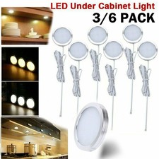 Mains Under Cabinet Lights LED Light Kitchen Cupboard Shelf Closet Display Lamp