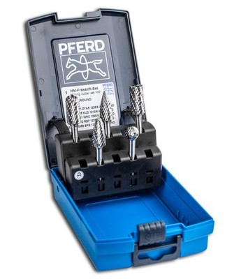 PFERD HM-FRÄSSTIFT-SET 1412 ALLROUND NR. 21901412, PFERD TOOLS