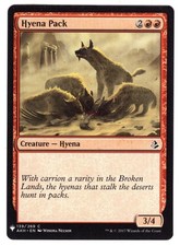Magic The Gathering MTG Mystery Pack Card Hyena Pack