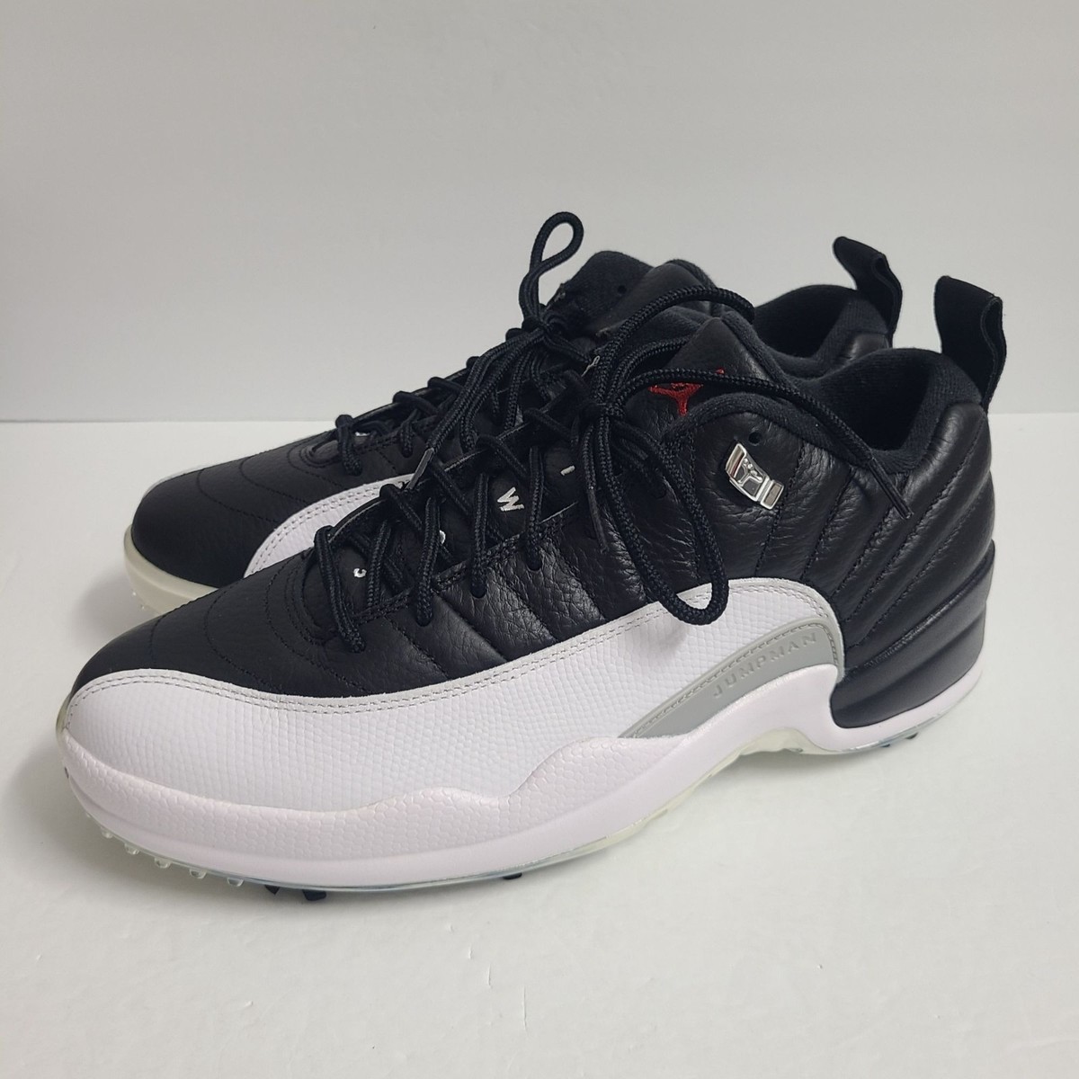 Nike Air Jordan 12 Low Playoffs Golf Shoes DH4120-010 Size 11 