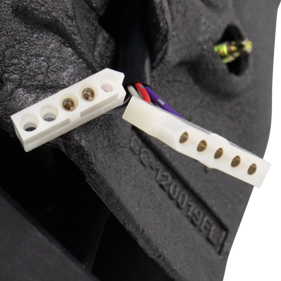 Espejo de Remolque Potencia Calefacción LED Señal Suave Negro Lado del Conductor LH para GM Van Foto 2 de 4