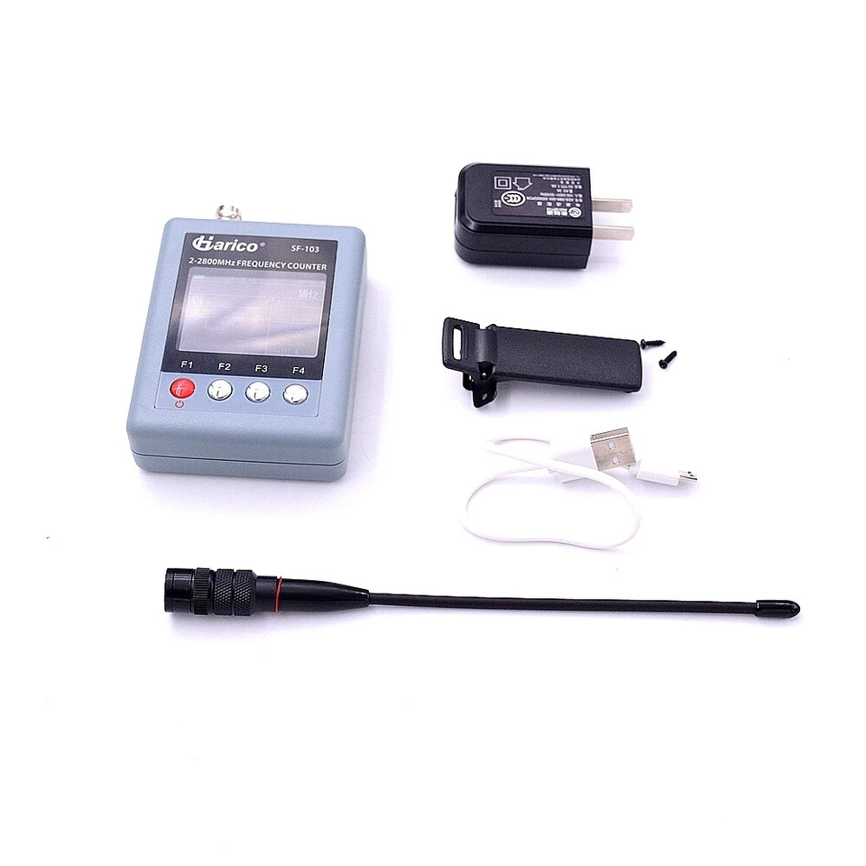 Portable Frequency Counter SURECOM SF-103 Radio Frequency Meter 2Gen 2MHz~2.8GHz - Image 4 of 4