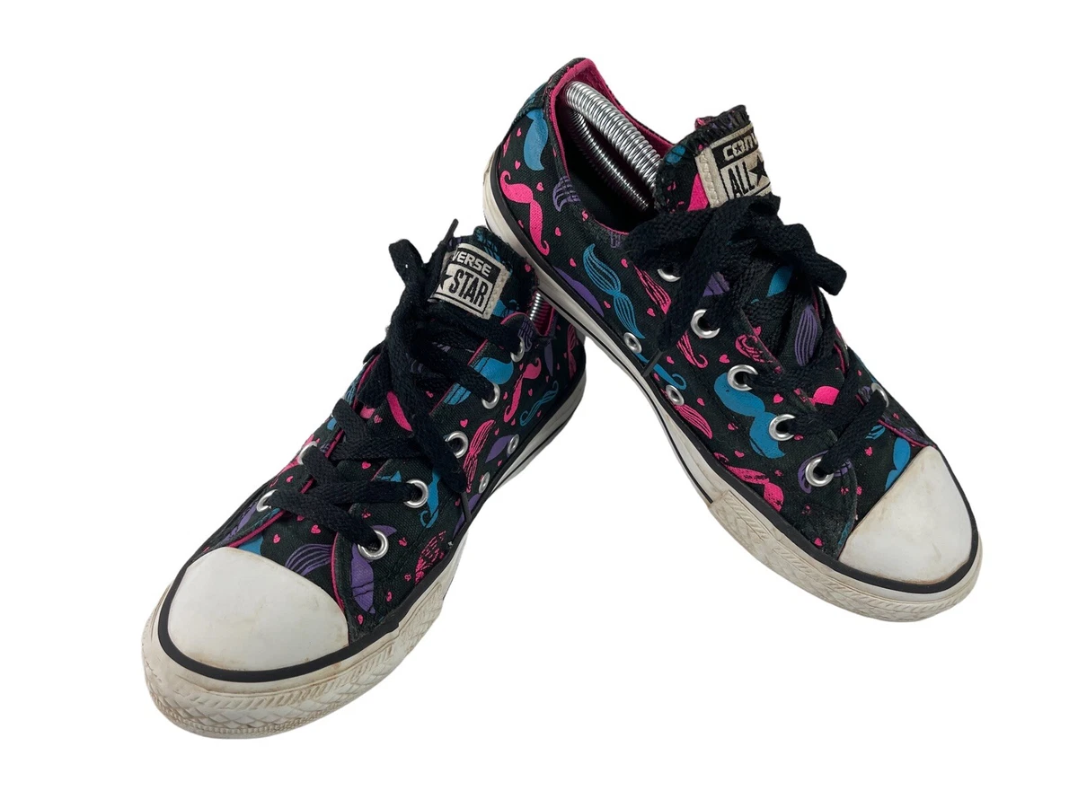 Converse All star CtasYouth Kids Shoes Multicolor 2M Mustache