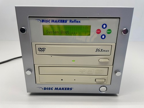 Disc Makers Reflex Reflex1 Disc DVD Duplicating Copying System NEC Drive - Afbeelding 2 van 4