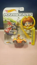 Hot Wheels Mariokart PRINCESS DAISY Wild Wing Diecast 1:64 Scale Car Must See!