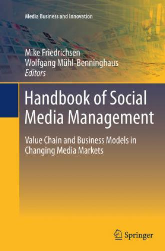 Thumbnail - Handbook Of Social Media Management Value Chain And Business Models In
