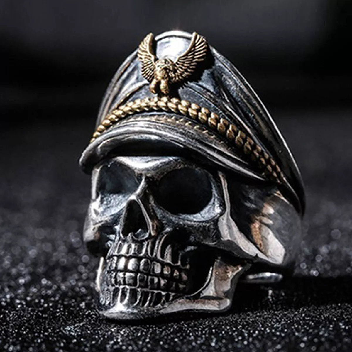 Skull best sale head ring