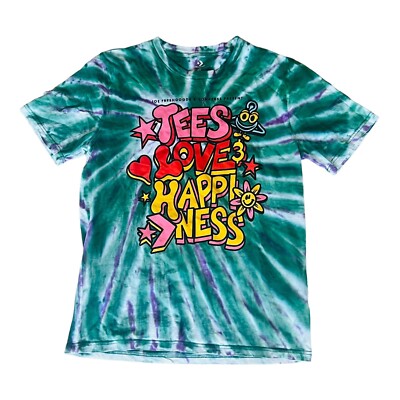 Converse Joe Freshgoods T-Shirt Men's M Evergreen Multicolor Tie Dye Very Rare