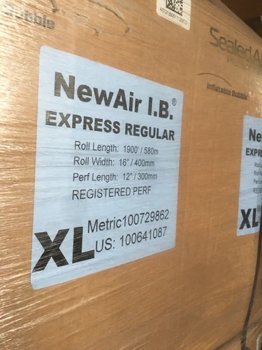 NewAir I.B. Inflatable Bubble Wrap Film XLarge 1900' x 16"x 12" perf  100641087 video thumbnail