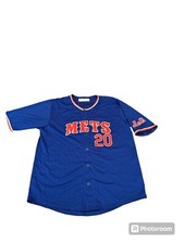 New York Mets Pete Alonso 20 MLB Blue Orange Jersey Youth Size XXL 18