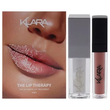 The Lip Therapy Kit by Klara for Women - 3 Pc Kit Set