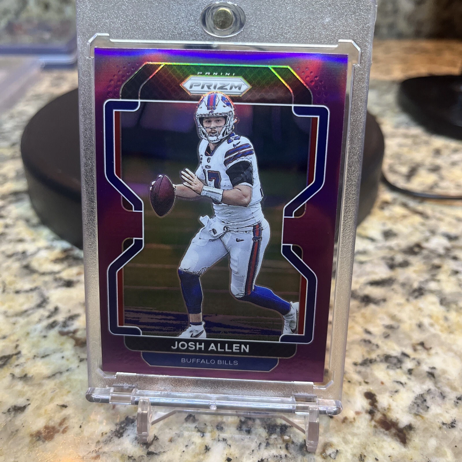 2021 Panini Prizm - Purple Prizm #117 Josh Allen 60/125