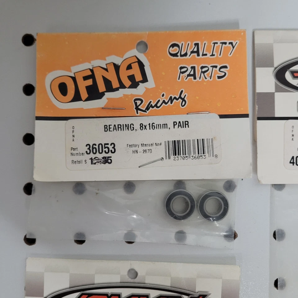 OFNA  / Jammin ~ X1 / X1 CR ~ Parts Lot ~ 25 Items ~ Shock Parts, Bevel Gear CNC - Image 2 of 4