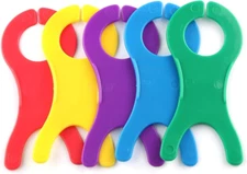 10Pcs Large Yarn Bobbin Mixed Color Spool Thread Knitting Sewing Crochet Weave W