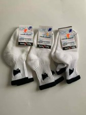 NWT Twin City TCK Cheer Leading Socks Lot of 3 Pairs Adult Black X36