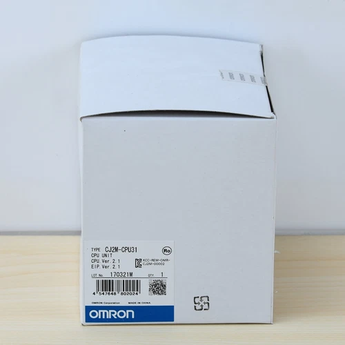 Omron CJ2M-CPU31 PLC Module CJ2MCPU31 CPU Unit New In Box Expedited Shipping One