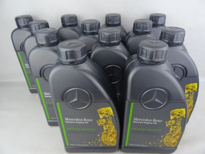 Mercedes Benz MB 229.52 5W-30 olio motore 5W30 olio motore originale 12x1 litri originale