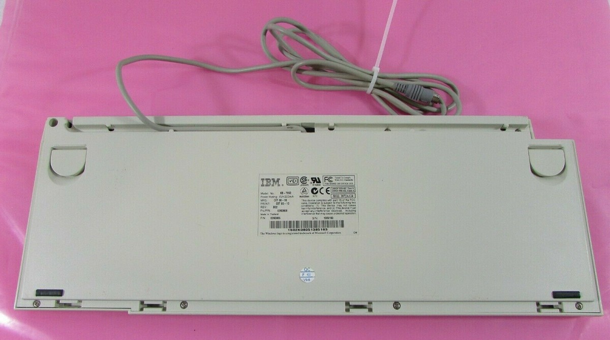 Vintage IBM KB-7953 Wired Keyboard Standard 104 keys PS/2 | eBay