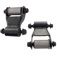 2PCS Rear Leaf Spring Shackle Kit 722-020 Left Right for Dodge Dakota Van Raider