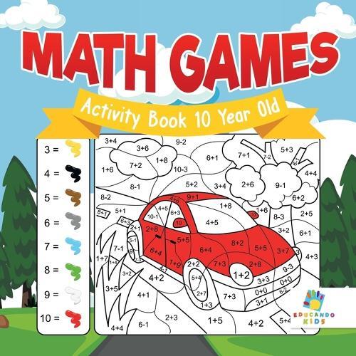 Thumbnail - Educando Kids Math Games Activity Book 10 Year Old (taschenbuch) (us