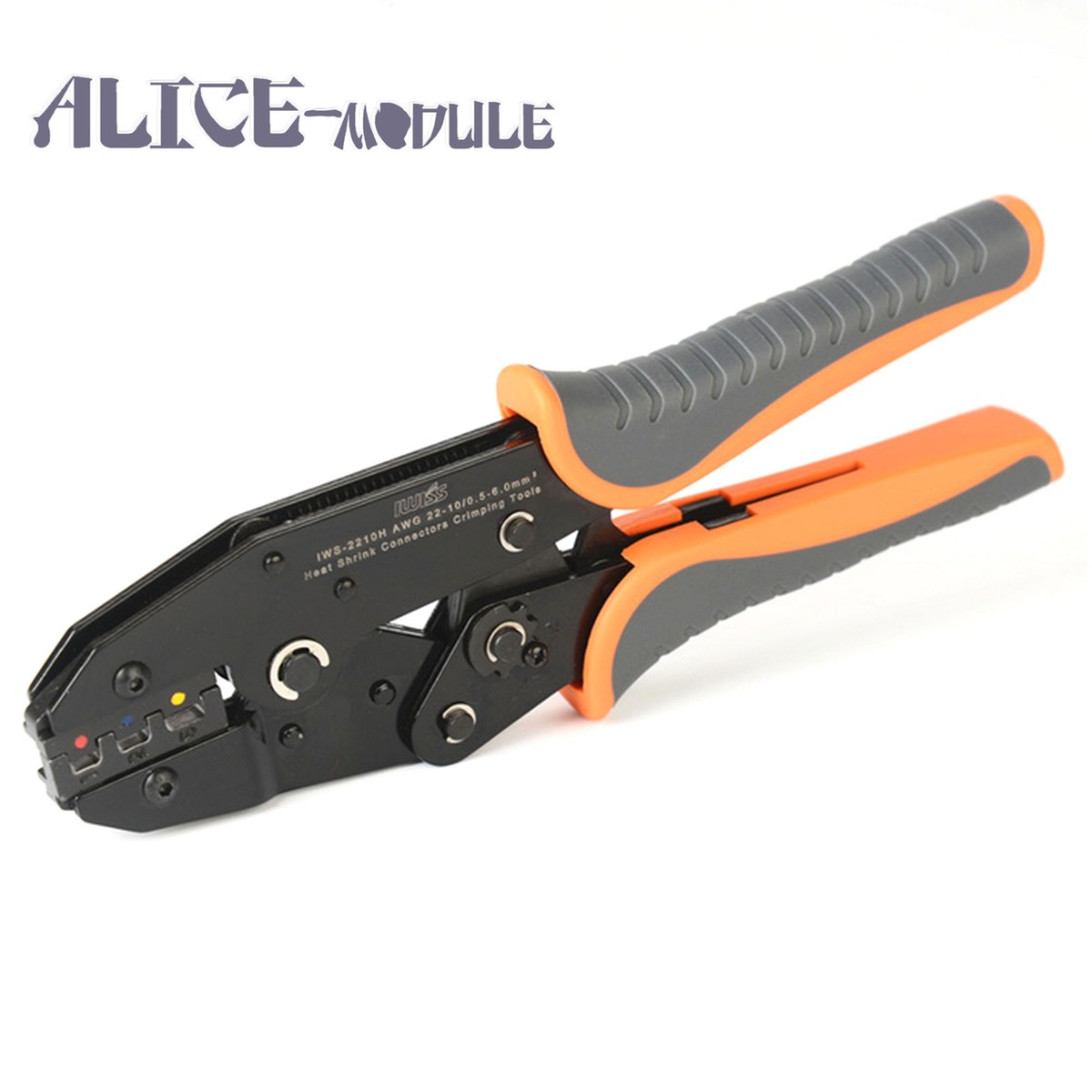 Crimping Tool For Insulated Connectors - Ratcheting Wire Crimper 