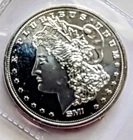 2 - One Troy Ounce .999 e pluribus unum silver bullion coin SMI