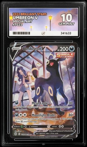 Umbreon V graded ACE 10 for sale on eBay