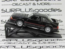 Greenlight 1:64 LOOSE Black 1987 FORD MUSTANG GT 5.0 Foxbody w/Display Ramp