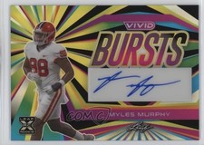 2023 Leaf Vivid Vivid Bursts 3/10 Myles Murphy #VB-MM1 Auto b8h
