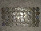 50 Kennedy half-dollars. 1965-1969. 40% silver. $25 face value. Circulated.