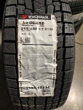 1 New 215 45 17 Yokohama Ice Guard Ig53 Snow Tire