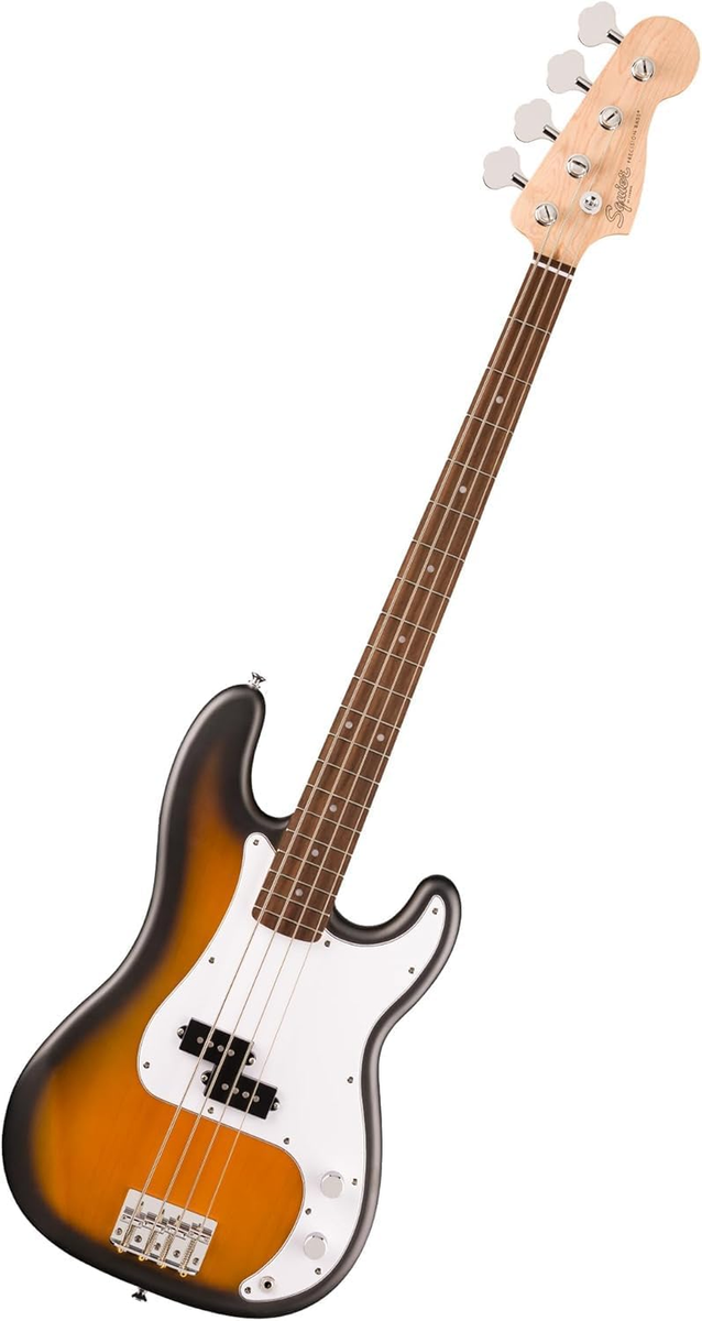 Fender Squier Debut Precision Bass Guitar 2 Color Sunburst
