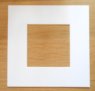 IKEA RIBBA Bilderrahmen 23x23 cm ''Passepartout''