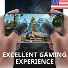 20 Pcs Screen PUBG Gaming Finger Sleeve Game Controller Mobile Sweatproof Gloves