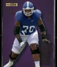 2022 Wild Card Matte #MB-26 Darian Kinnard Purple #/250
