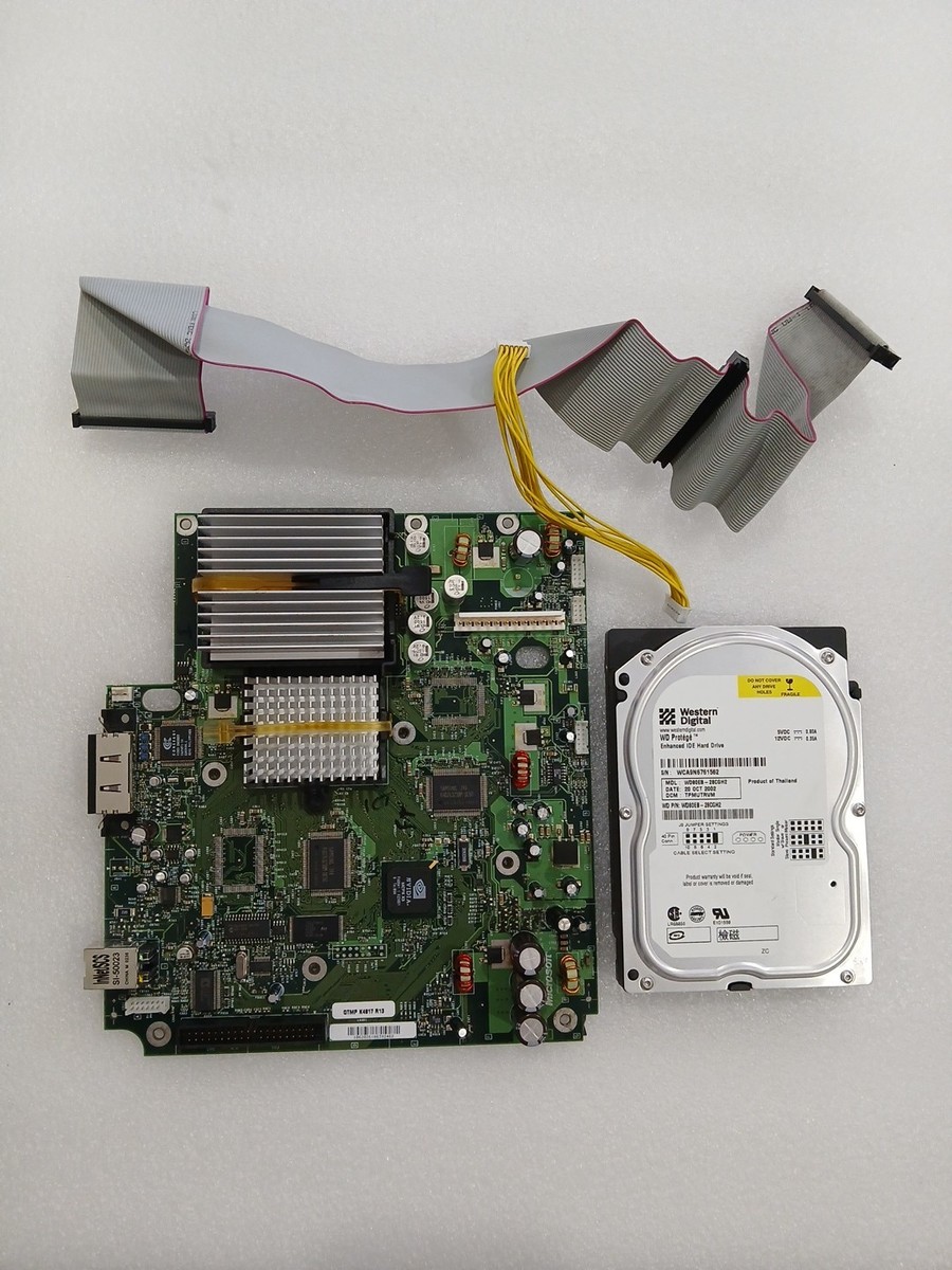 MAIN BOARD & HARD DRIVE (1.1) FOR ORIGINAL XBOX,TESTED and WORK