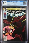 AMAZING SPIDER-MAN  #188  "BLACK COVER" NEWSSTAND  CGC 7.5  4025281012