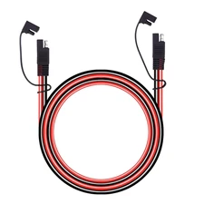 14AWG 2FT SAE to SAE Extension Cable, 2 Pin 14 AWG Battery Charger Extension Cab