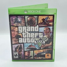 Grand Theft Auto V GTA 5 Xbox One Complete CIB NO Poster