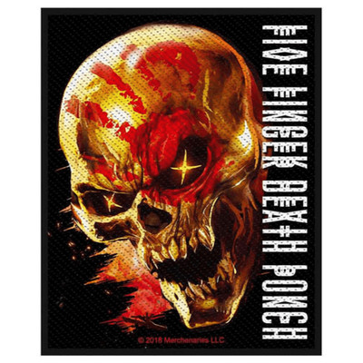 Five Finger Death Punch Patch · FFDP Skull