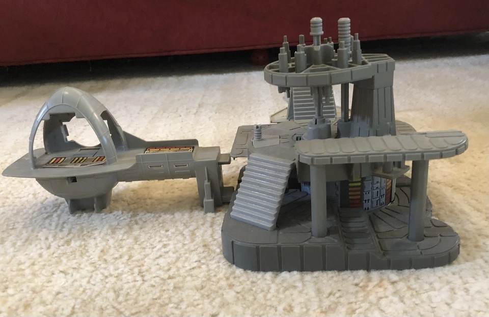 Juego Vintage 1982 Star Wars Micro Colección BESPIN WORLD Solo Juguete Raro Foto 4 de 4