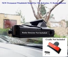 NEW Permanent Windshield Mount Good For The Valentine Gen1 & Gen2 Radar Detector