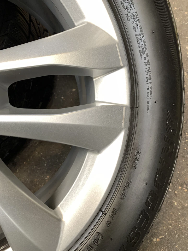 4 Orig Mercedes-Benz Winterräder 225/50 R17 94H C-Klasse W205 S205 A2054018000 2 - Bild 4 von 4