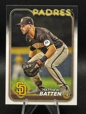 2024 Topps 384 Matthew Batten San Diego Padres