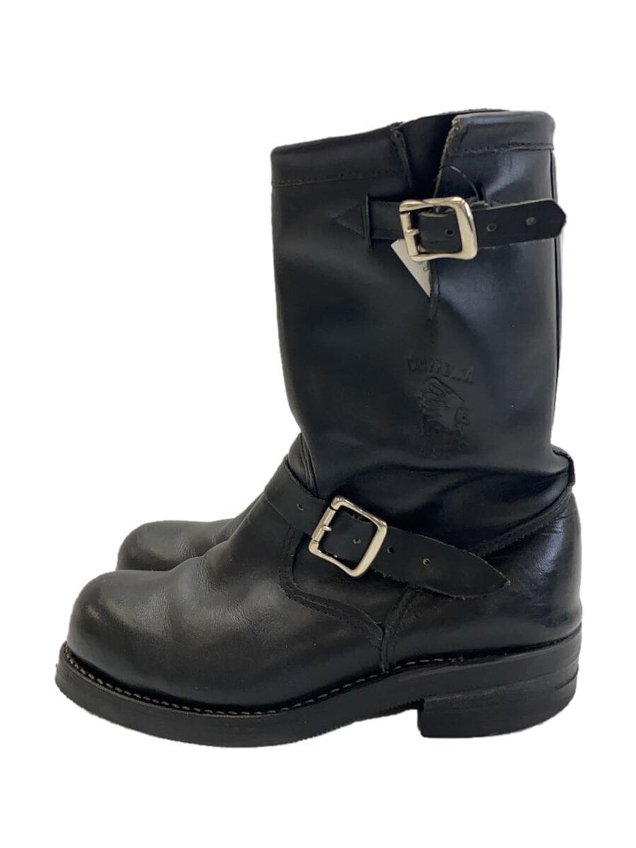 CHIPPEWA 27863 Engineer Boots Leather Black Size 7E | eBay