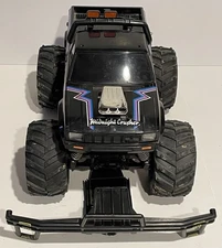 Nikko Midnight Crusher 4WD RC Monster Truck & Controller AS IS PARTS OR REPAIR