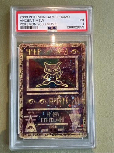 2000 Ancient Mew Promo Pokémon The Movie PSA 1