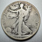 1921  WALKING LIBERTY HALF DOLLAR  G/VG  KEY DATE  #1409