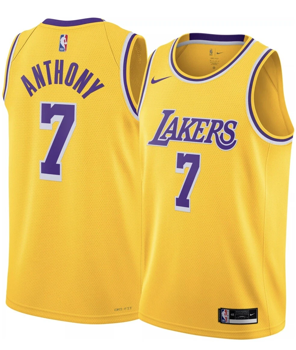 NBA JERSEY LOS ANGELES LAKERS CARMELO ANTHONY FOR MEN