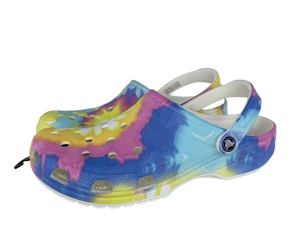Crocs rainbow sales shoes